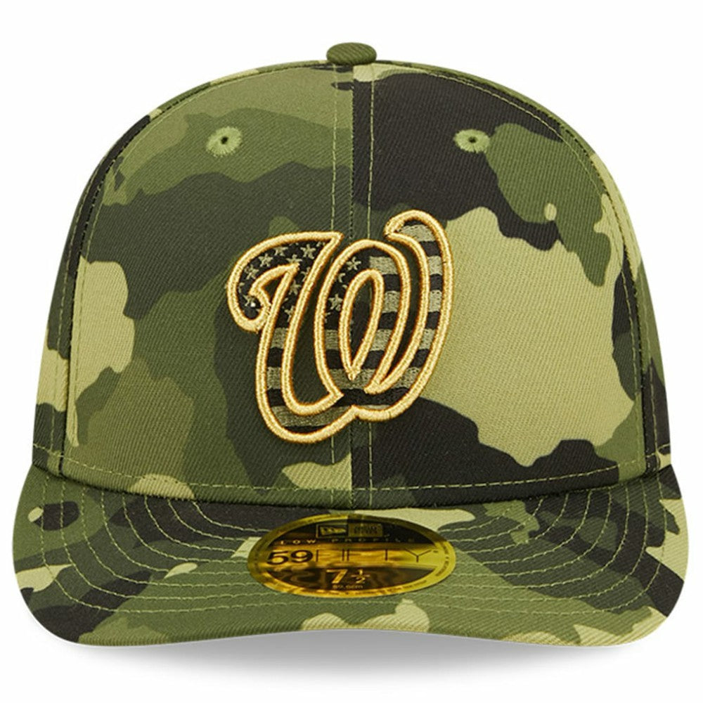 Washington Nationals New Era 2022 Armed Forces Day On-Field Low Profile 59FIFTY - Camo