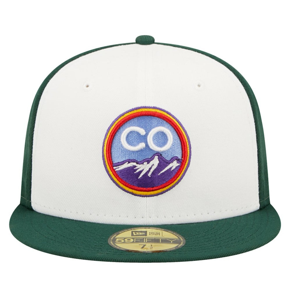 Colorado Rockies New Era 2022 City Connect 59FIFTY Fitted Hat - White Hats