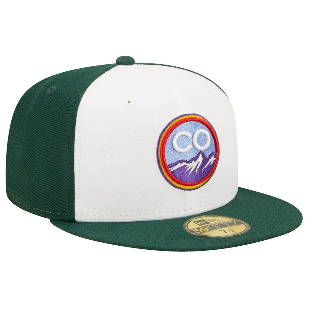 Colorado Rockies New Era 2022 City Connect 59FIFTY Fitted Hat - White Hats