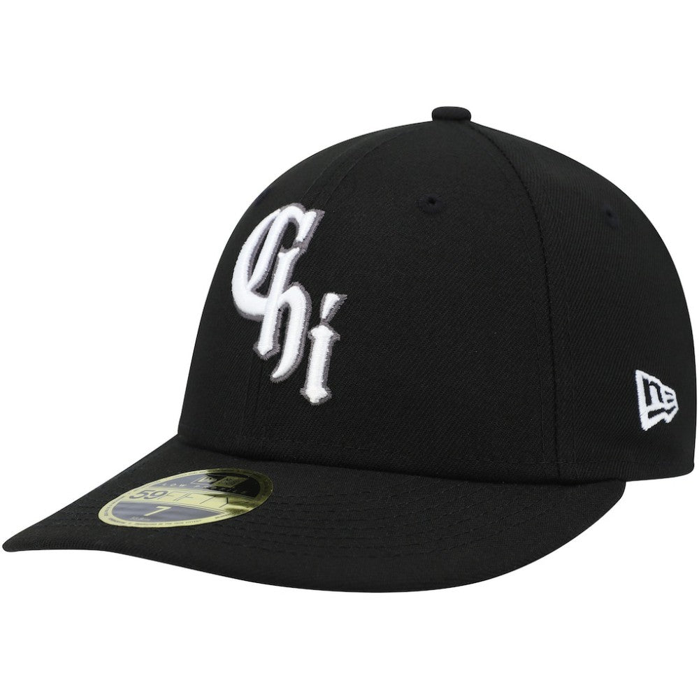 Chicago White Sox New Era City Connect Low Profile 59FIFTY Fitted Hat - Black Hats