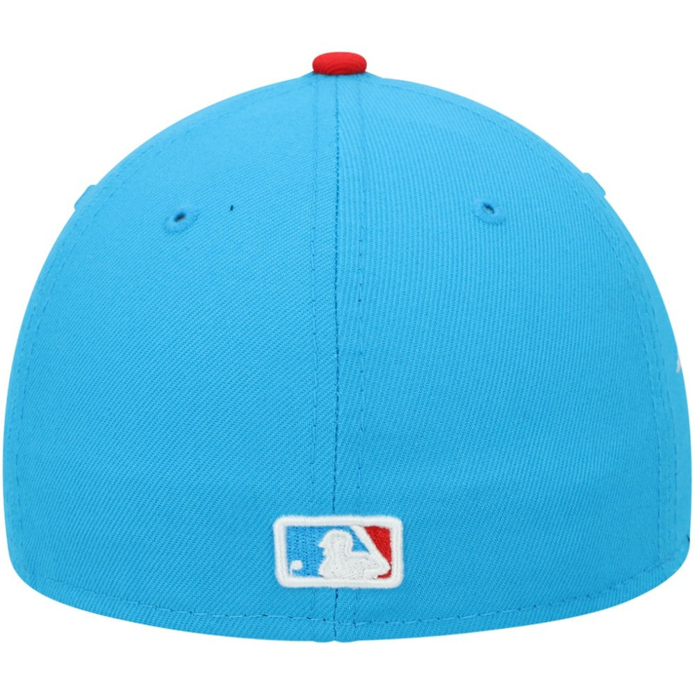 Miami Marlins New Era City Connect 59FIFTY Fitted Hat - Blue/Red Hats