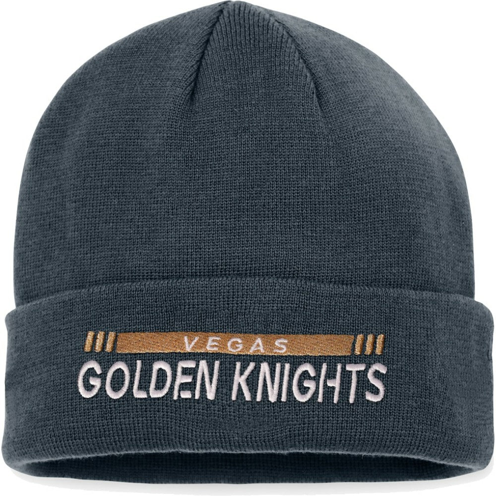 Vegas Golden Knights Fanatics Authentic Pro Rink Cuffed Knit Hat - Black | US 4464849