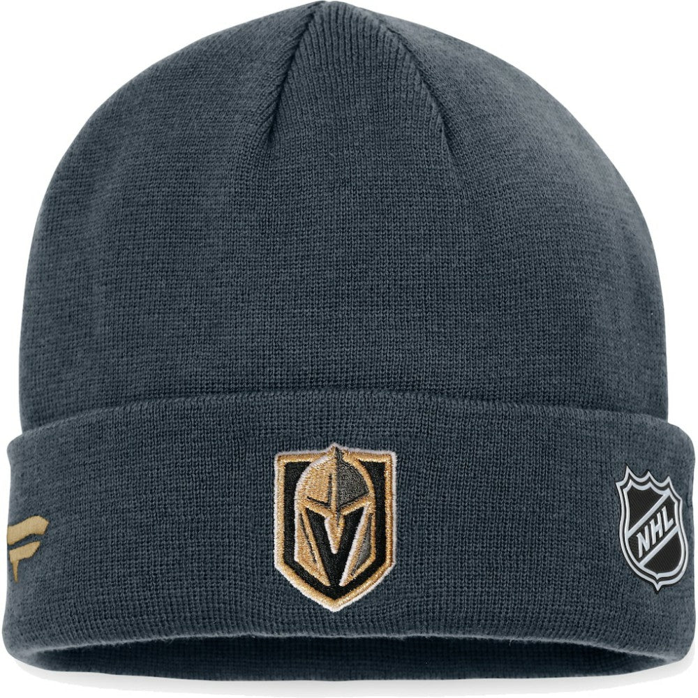 Vegas Golden Knights Fanatics Authentic Pro Rink Cuffed Knit Hat - Black | US 4464849