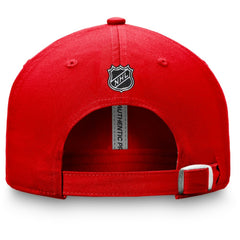 Chicago Blackhawks Fanatics Authentic Pro Rink Adjustable Hat - Red | US 4464951
