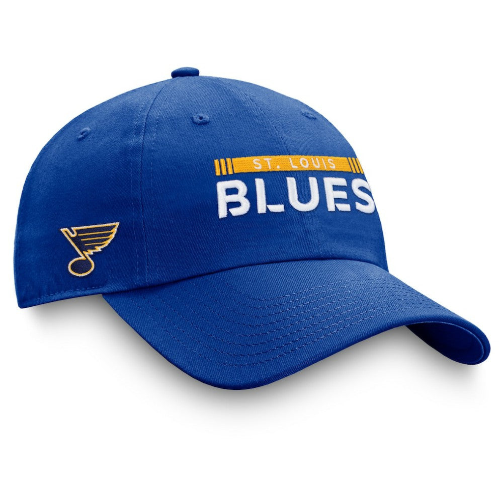 St. Louis Blues Fanatics Authentic Pro Rink Adjustable Hat - Blue | US 4464967