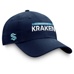 Seattle Kraken Fanatics Authentic Pro Rink Adjustable Hat - Deep Sea Blue | US 4464979