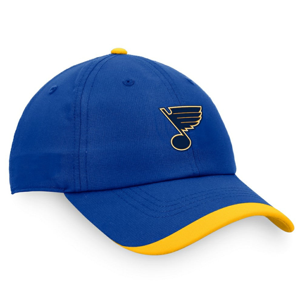 St. Louis Blues Fanatics Authentic Pro Rink Pinnacle Adjustable Hat - Blue | US 4465016