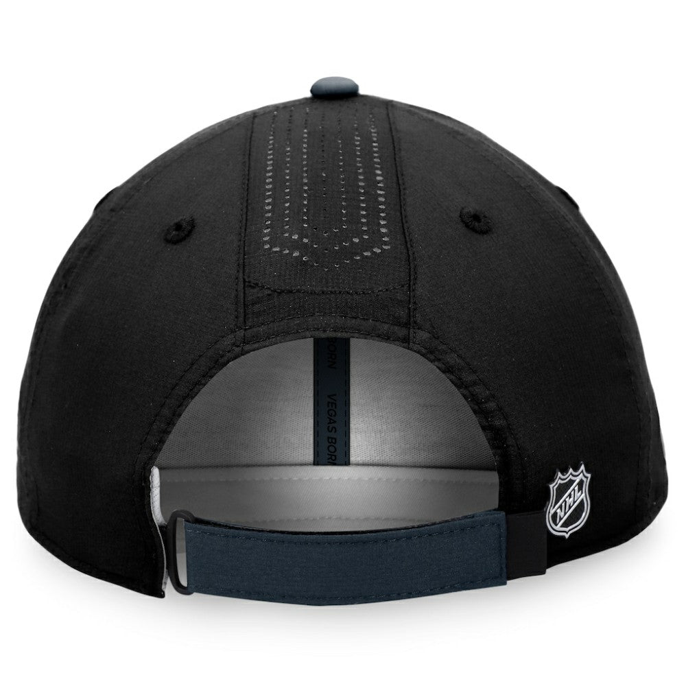 Vegas Golden Knights Fanatics Authentic Pro Rink Pinnacle Adjustable Hat - Black | US 4465027