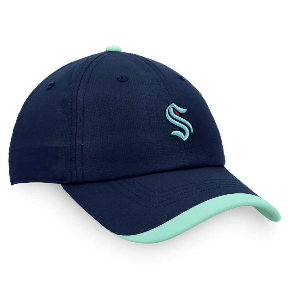 Seattle Kraken Fanatics Authentic Pro Rink Pinnacle Adjustable Hat - Deep Sea Blue | US 4465047
