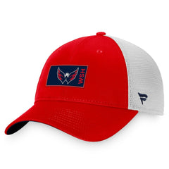 Washington Capitals Fanatics Authentic Pro Rink Trucker Snapback Hat - Red/White | US 4465068