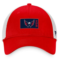 Washington Capitals Fanatics Authentic Pro Rink Trucker Snapback Hat - Red/White | US 4465068