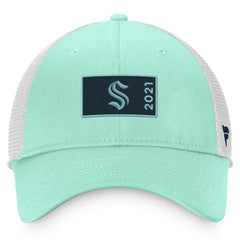 Seattle Kraken Fanatics Authentic Pro Rink Trucker Snapback Hat - Light Blue/White | US 4465080