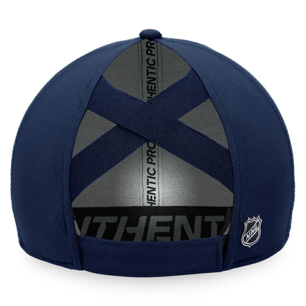 Seattle Kraken Fanatics Women's Authentic Pro Road Structured Adjustable Hat - Deep Sea Blue | US 4465335