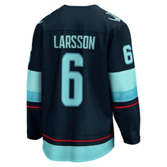 Adam Larsson Seattle Kraken Fanatics Home Breakaway Player Jersey - Deep Sea Blue | US 4466246