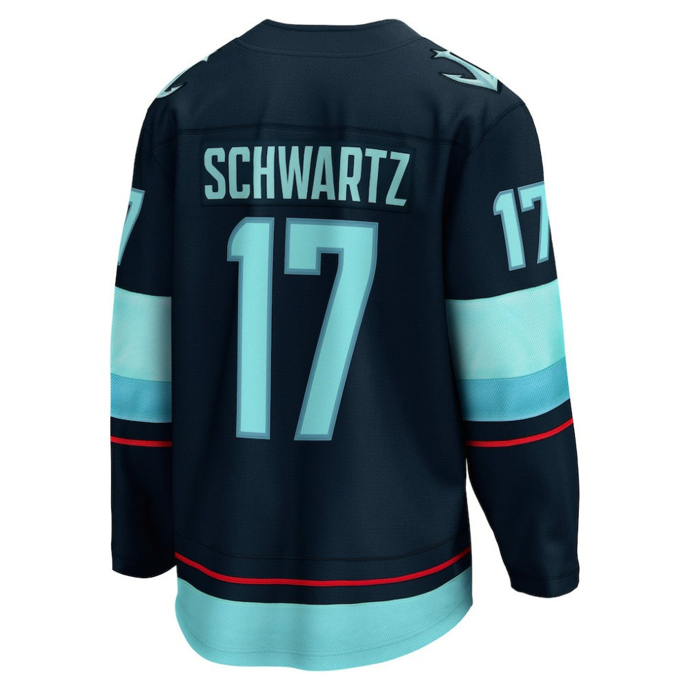 Jaden Schwartz Seattle Kraken Fanatics Home Breakaway Player Jersey - Navy | US 4466249