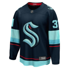 Philipp Grubauer Seattle Kraken Fanatics Home Breakaway Player Jersey - Navy | US 4466251