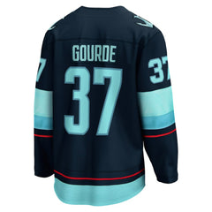 Yanni Gourde Seattle Kraken Fanatics Home Breakaway Player Jersey - Deep Sea Blue | US 4466252