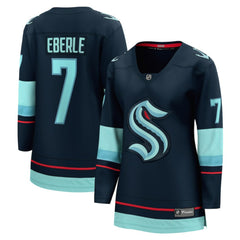 Jordan Eberle Seattle Kraken Fanatics Women's Home Breakaway Player Jersey - Navy | US 4466256