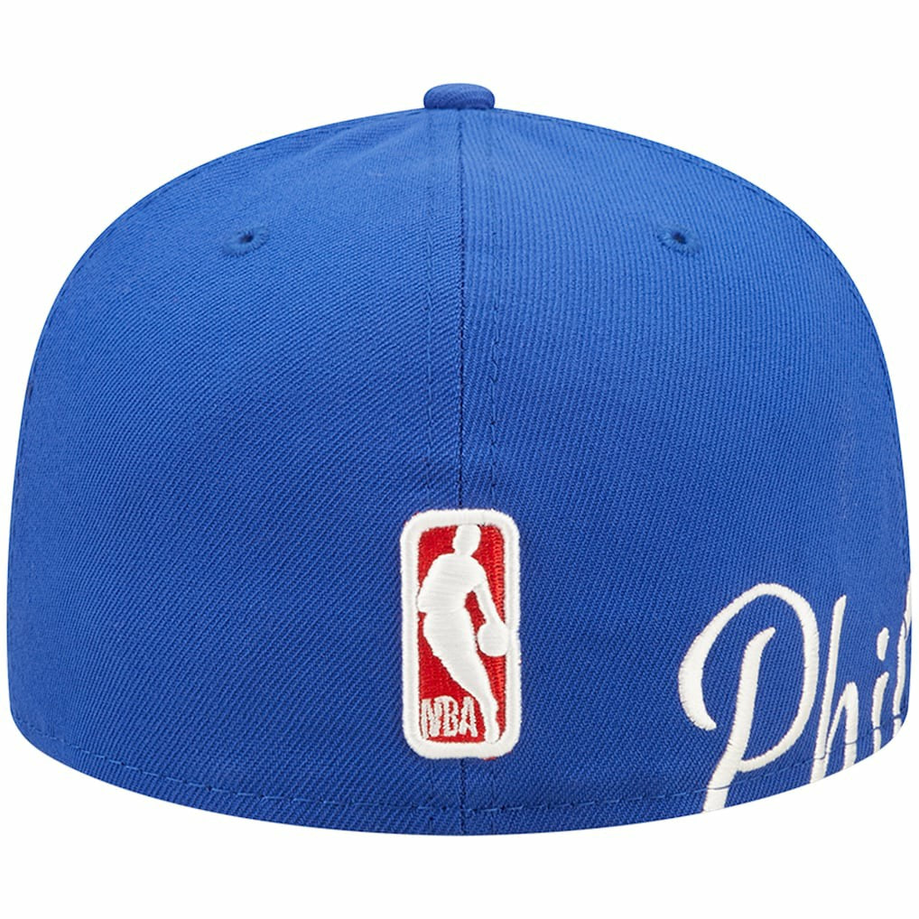 Philadelphia 76ers Side Split 59FIFTY Fitted Hat Royal - New Era outlet