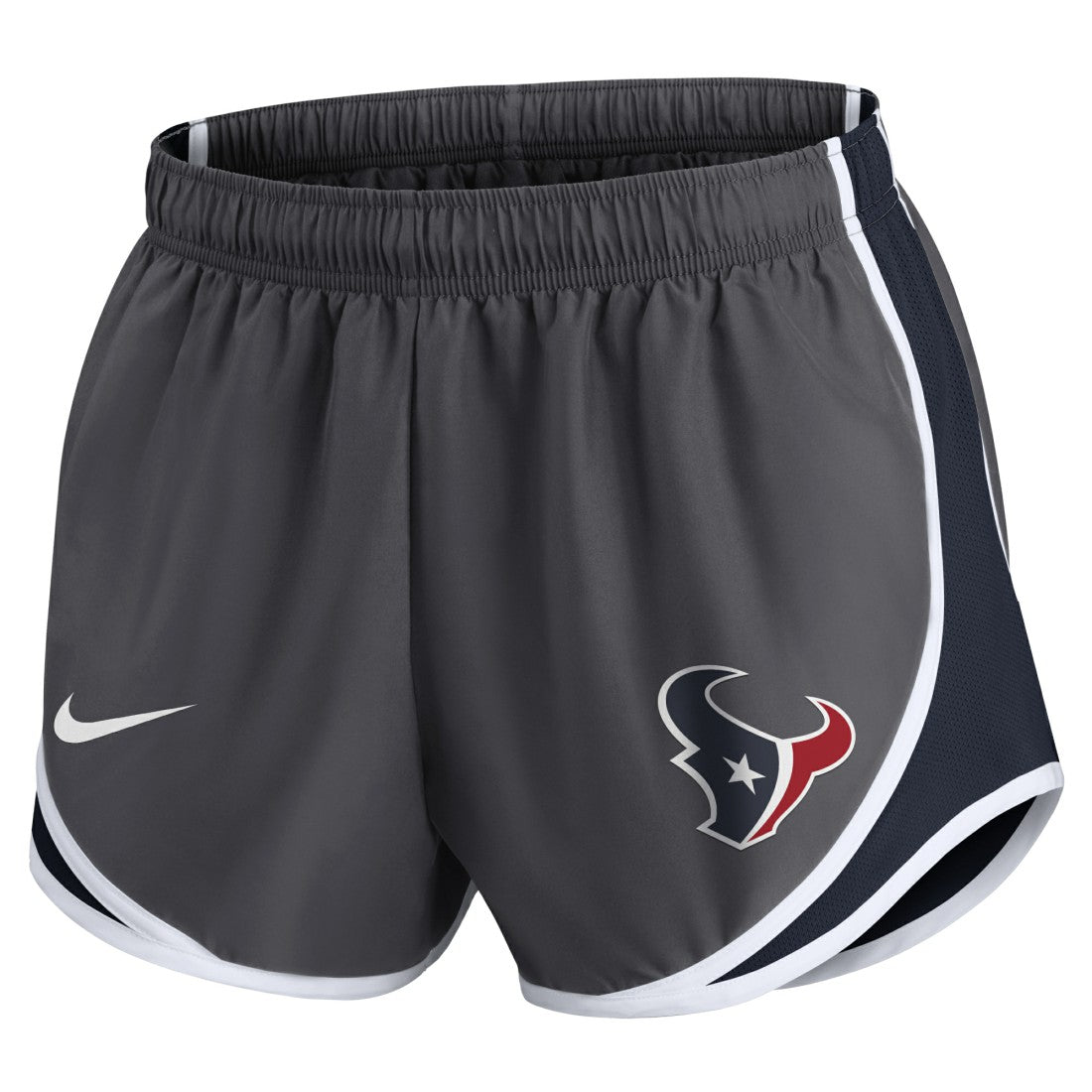 Houston Texans Women's Team Logo Performance Tempo Shorts - Charcoal Shorts