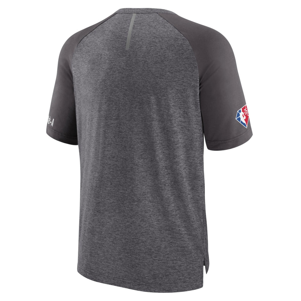 Washington Wizards 2022 Noches Ene-Be-A Core Shooting Raglan T-Shirt Heathered Gray - Fanatics