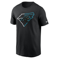 Carolina Panthers Essential Panthers Pride T-Shirt - Black T-shirts