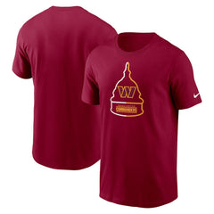Washington Commanders Essential Local Phrase T-Shirt - Burgundy T-shirts