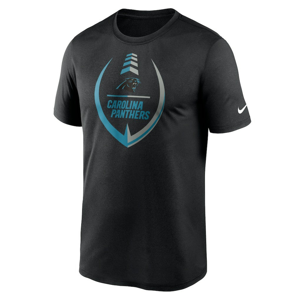 Carolina Panthers Icon Legend Performance T-Shirt - Black T-shirts