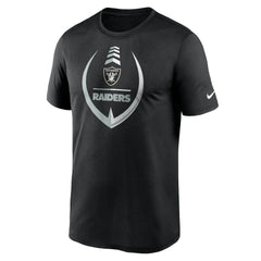 Las Vegas Raiders Icon Legend Performance T-Shirt - Black T-shirts