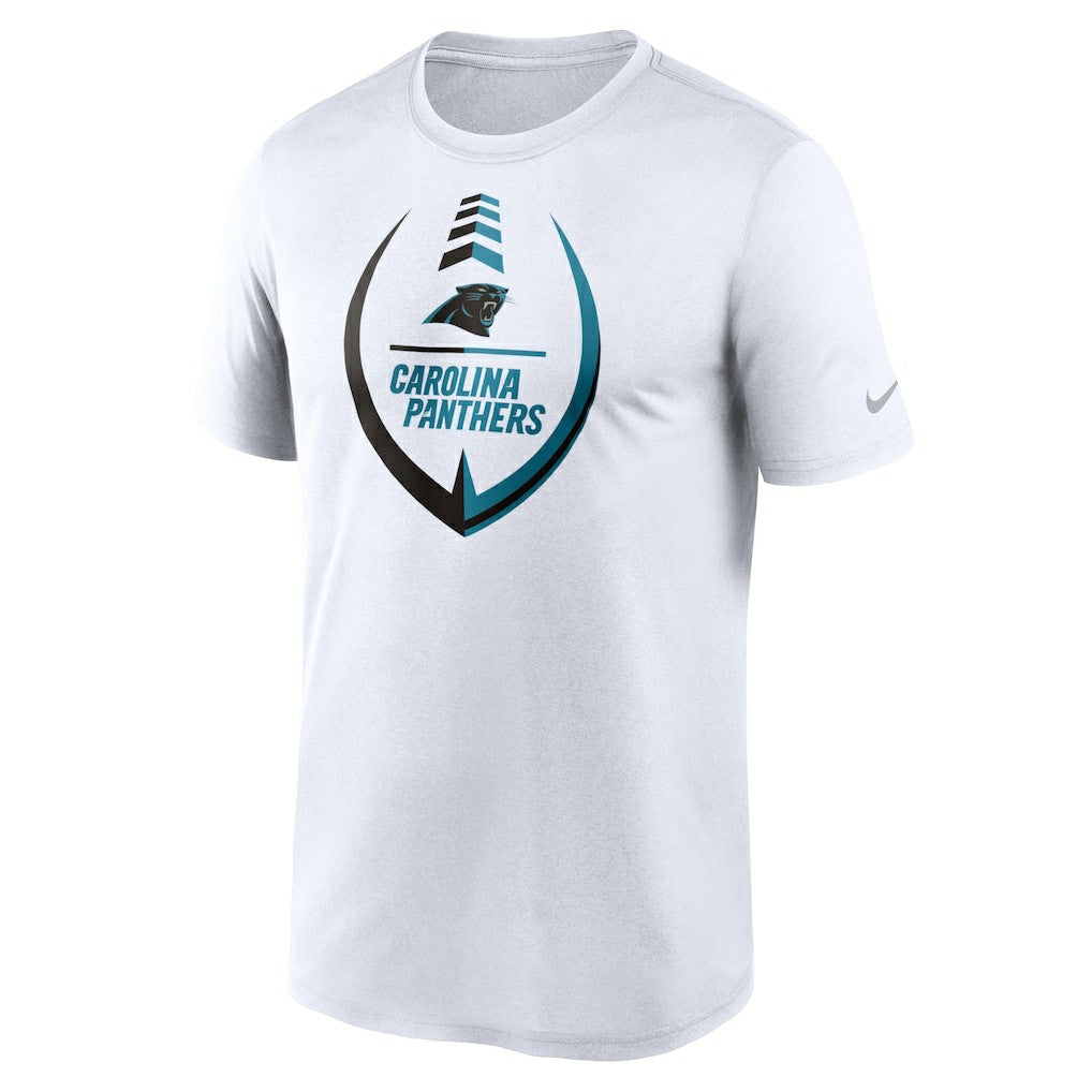 Carolina Panthers Icon Legend Performance T-Shirt - White T-shirts