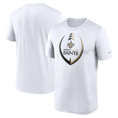 New Orleans Saints Icon Legend Performance T-Shirt - White T-shirts