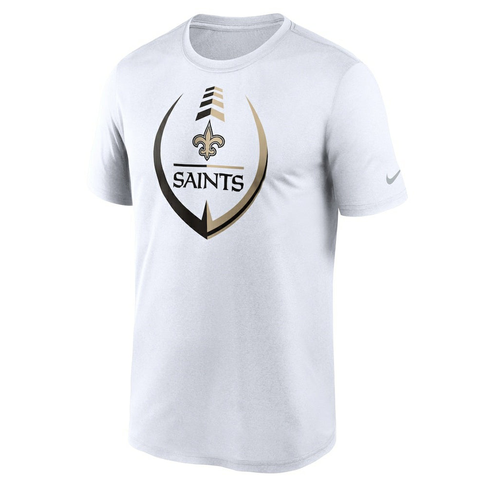 New Orleans Saints Icon Legend Performance T-Shirt - White T-shirts