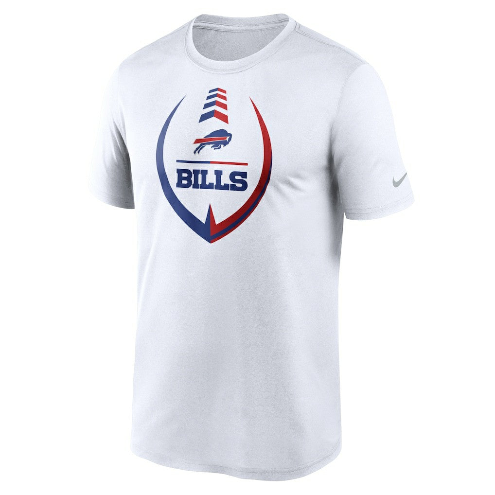 Buffalo Bills Icon Legend Performance T-Shirt - White T-shirts