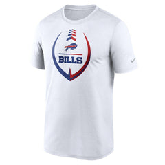 Buffalo Bills Icon Legend Performance T-Shirt - White T-shirts