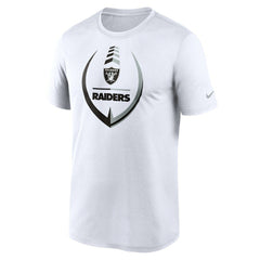Las Vegas Raiders Icon Legend Performance T-Shirt - White T-shirts
