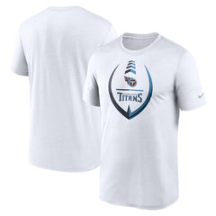 Tennessee Titans Icon Legend Performance T-Shirt - White T-shirts