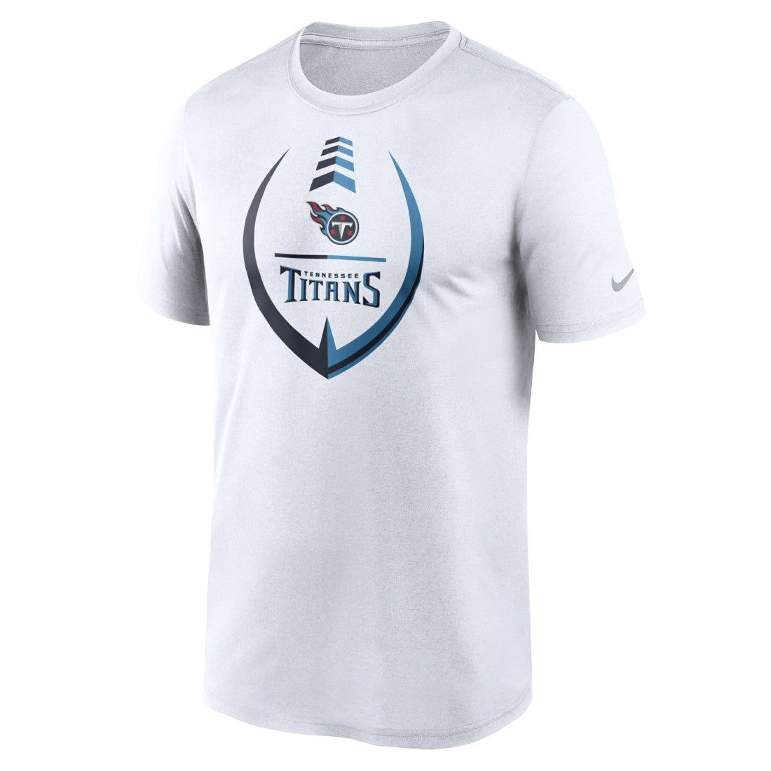 Tennessee Titans Icon Legend Performance T-Shirt - White T-shirts