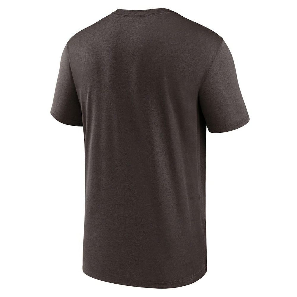 Cleveland Browns Icon Legend Performance T-Shirt - Brown T-shirts