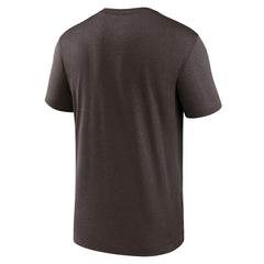 Cleveland Browns Icon Legend Performance T-Shirt - Brown T-shirts