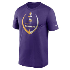 Minnesota Vikings Icon Legend Performance T-Shirt - Purple T-shirts