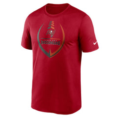 Tampa Bay Buccaneers Icon Legend Performance T-Shirt - Red T-shirts