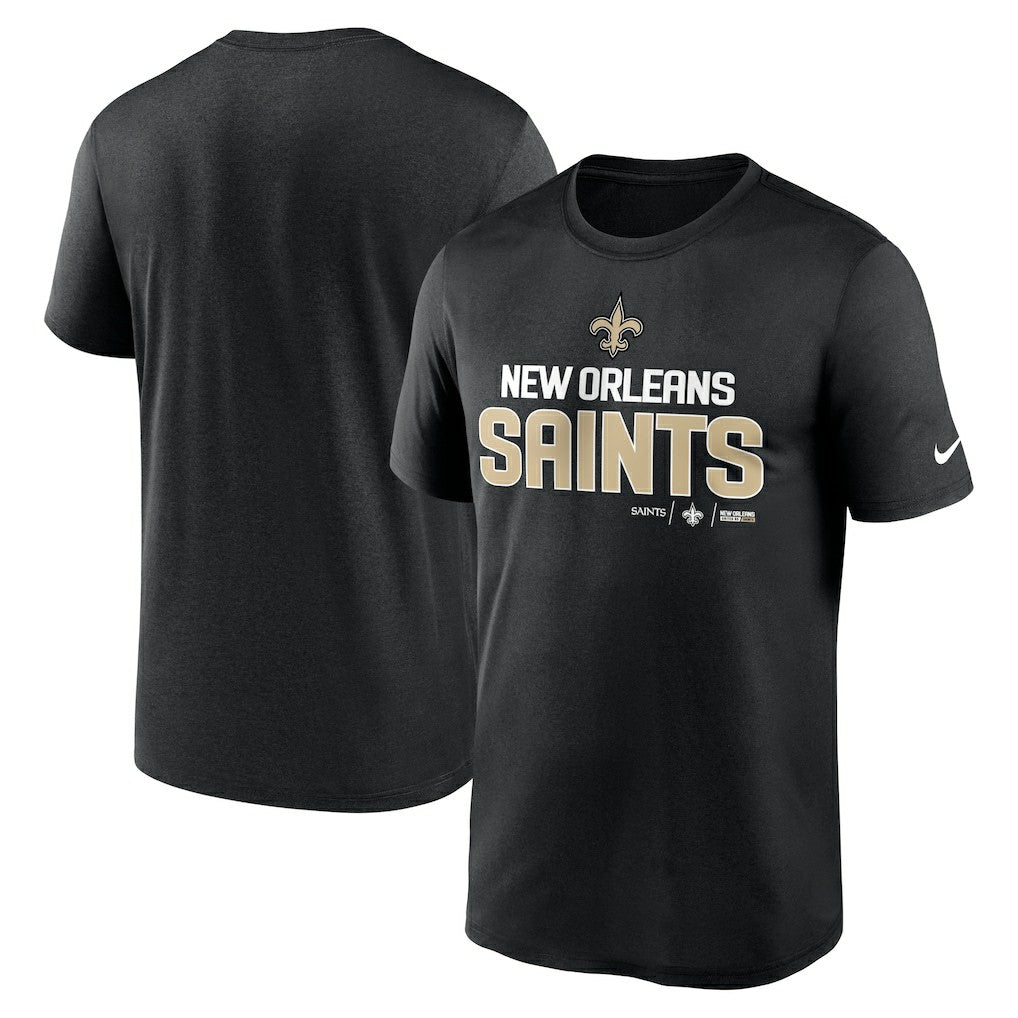 New Orleans Saints Legend Community Performance T-Shirt - Black T-shirts