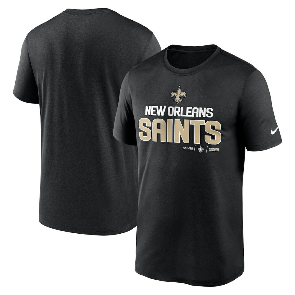 New Orleans Saints Legend Community Performance T-Shirt - Black T-shirts
