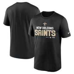 New Orleans Saints Legend Community Performance T-Shirt - Black T-shirts