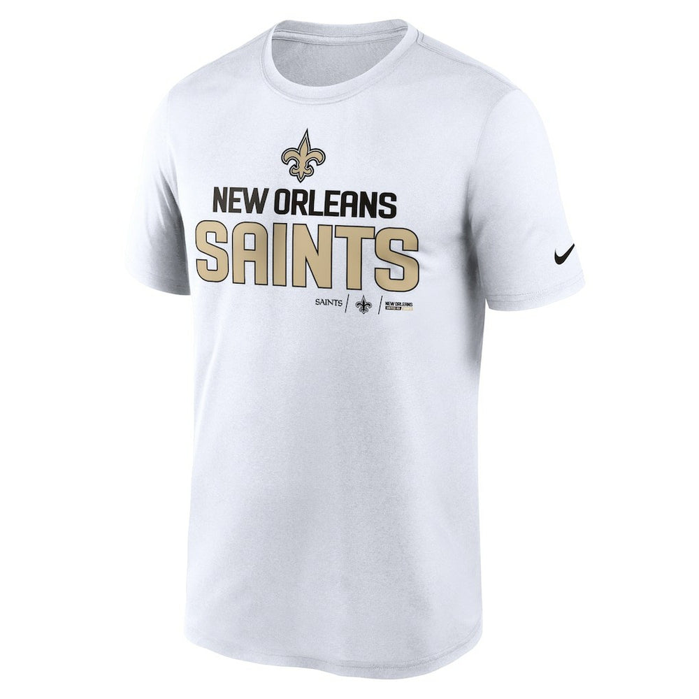 New Orleans Saints Legend Community Performance T-Shirt - White T-shirts