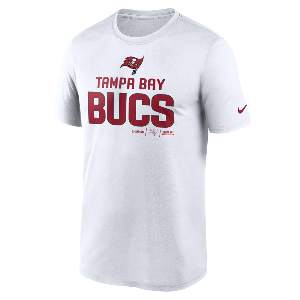Tampa Bay Buccaneers Legend Community Performance T-Shirt - White T-shirts