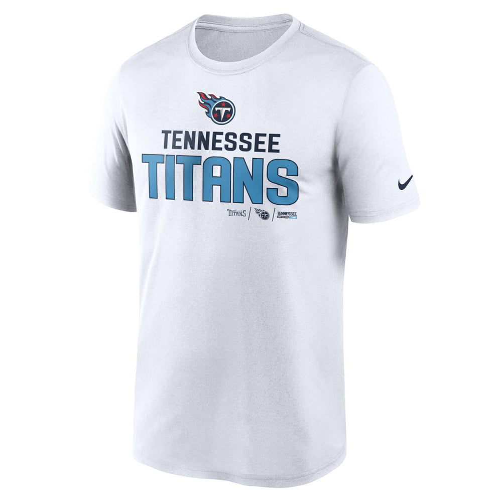 Tennessee Titans Legend Community Performance T-Shirt - White T-shirts