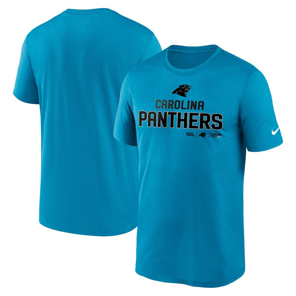 Carolina Panthers Legend Community Performance T-Shirt - Blue T-shirts