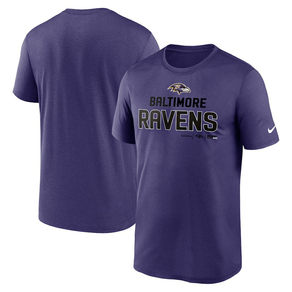 Baltimore Ravens Legend Community Performance T-Shirt - Purple T-shirts