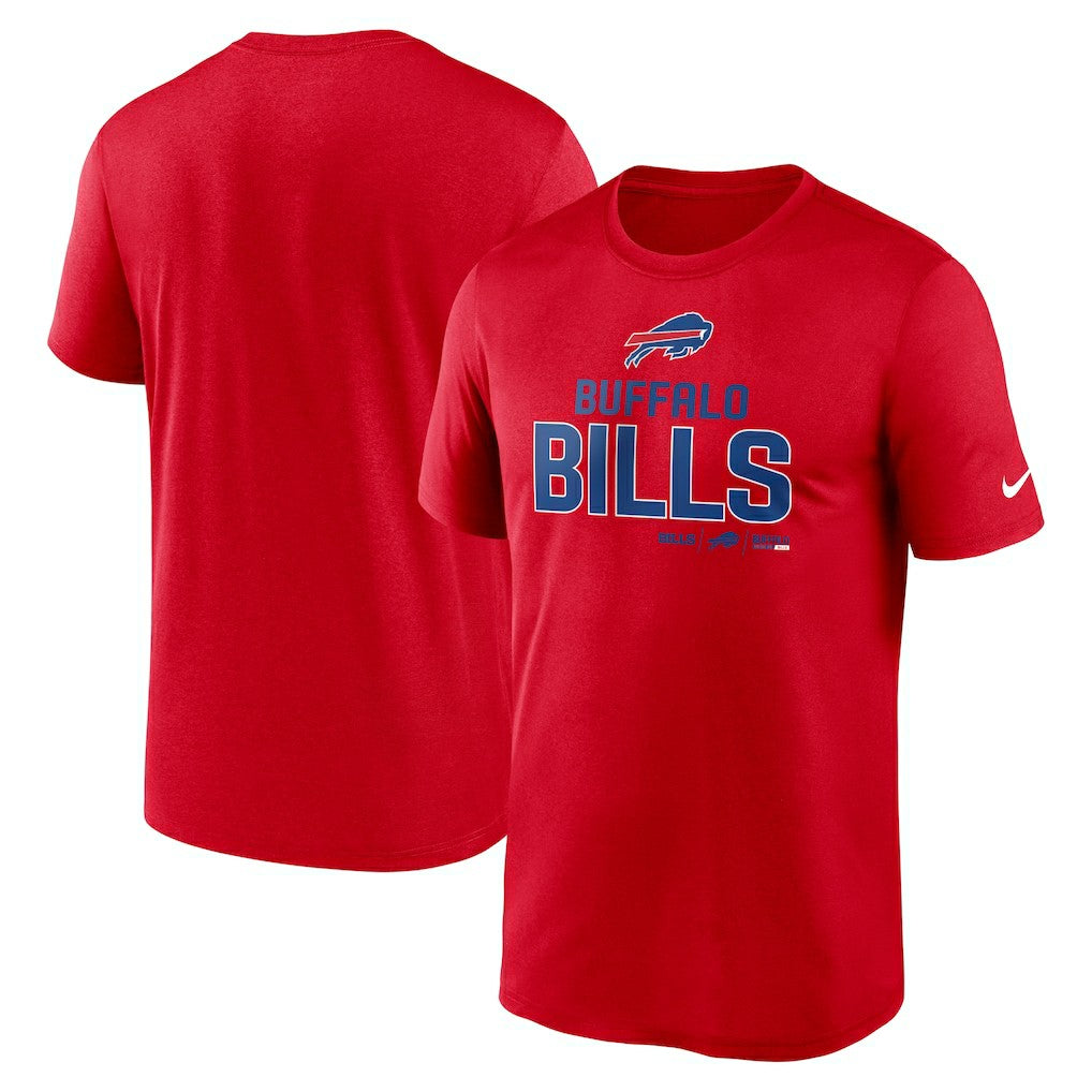 Buffalo Bills Legend Community Performance T-Shirt - Red T-shirts